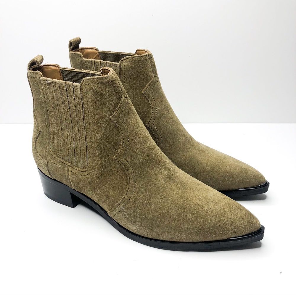 NEW Marc Fisher Yohani Suede Ankle Booties